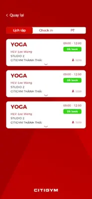 Citigym android App screenshot 4